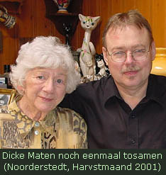 Dicke Freunde noch einmal zusammen (Clara u. Reinhard, Norderstedt, September 2001)