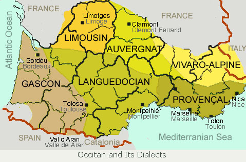 Occitania and Its Dialects