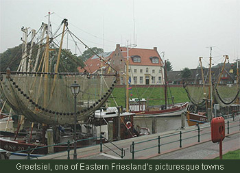 Greetsiel, one of Eastern Friesland's picturesque towns